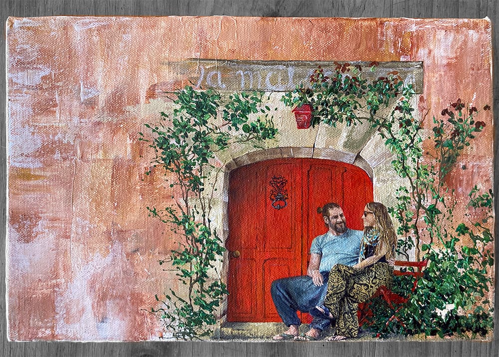 final-red-door-painting