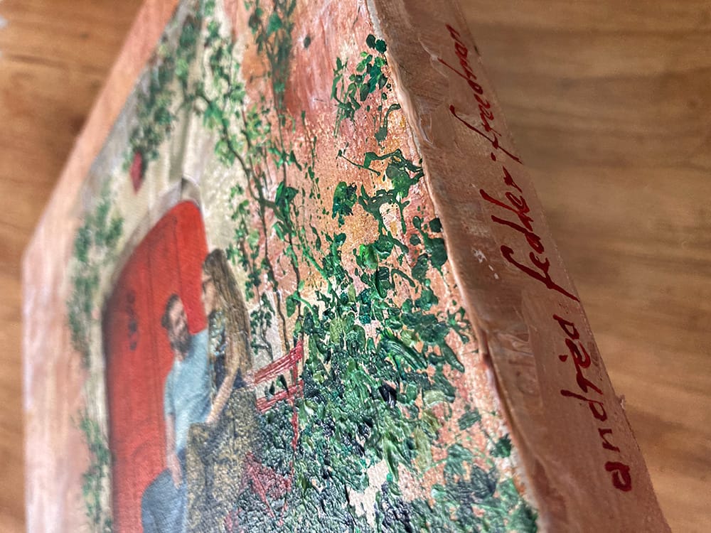 Red-Door-painting-signature