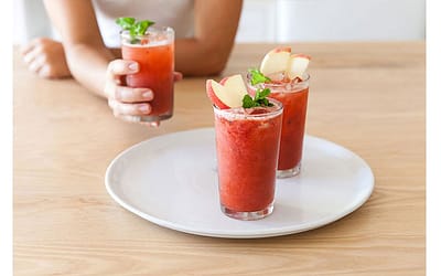A strawberry juice fit for summer sipping