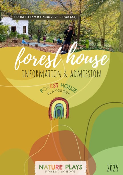 Forest school cohesive pdf and flyer design work